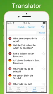 german translator dictionary + iphone screenshot 3