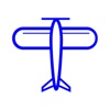 Aviation Blue Stickers
