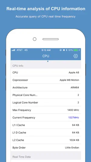 CPU Detector - Hardware Info screenshot 1