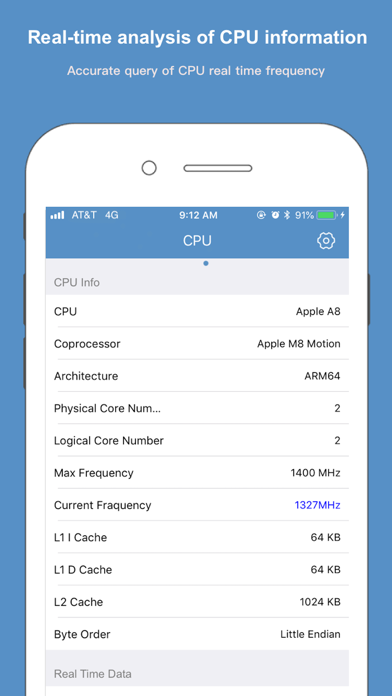 CPU Detector Screenshot