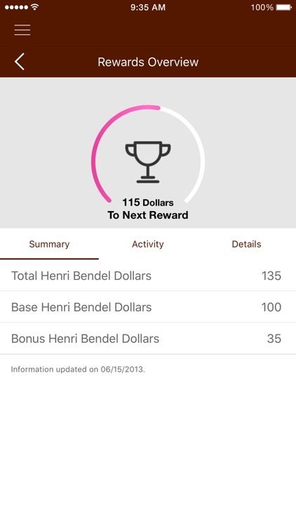 Henri Bendel A-List Card App screenshot-3