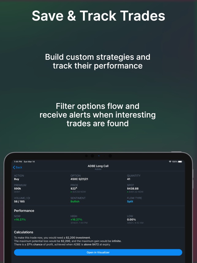 Optionstrat: Options Toolkit On The App Store