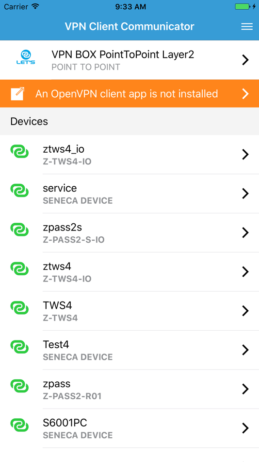 #2. VPN Client Communicator (iOS) 由: Seneca S.r.l.