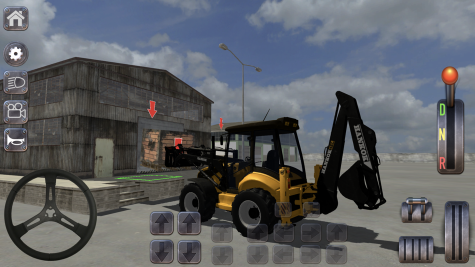 #9. Excavator Backhoe Loader Game (iOS) By: Yalcin Catar