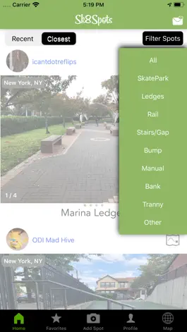 Game screenshot Sk8Spots - Skateboard Spots hack