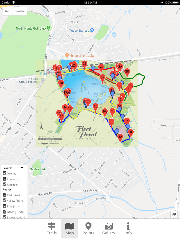 Fleet Pond - Companion App