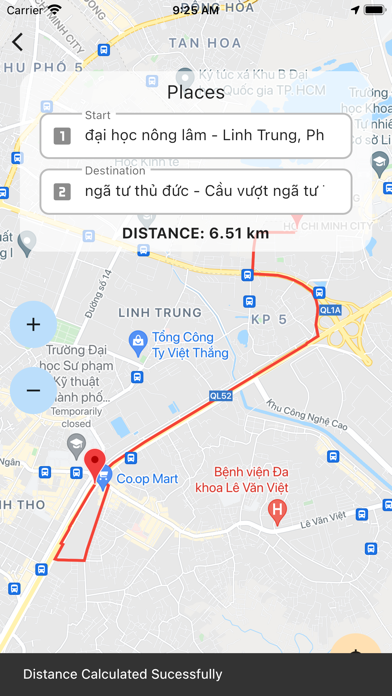 Chatbot chỉ đường Screenshot