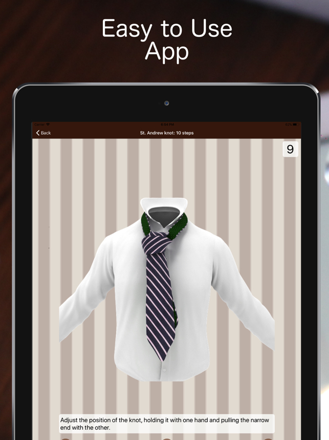 ‎Tie a Necktie 3D Animated Screenshot