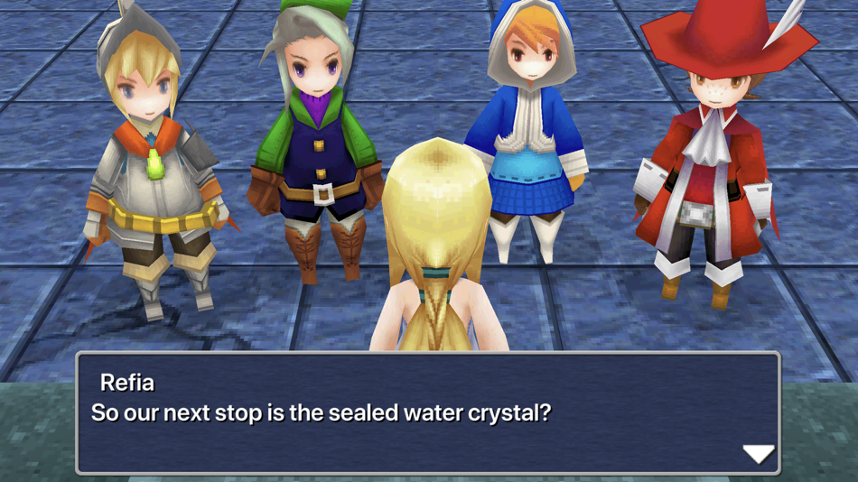 #5. FINAL FANTASY III (3D REMAKE) (iOS) 由: SQUARE ENIX