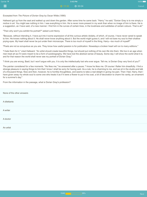 Screenshot #6 pour SAT®: Practice,Prep,Flashcards