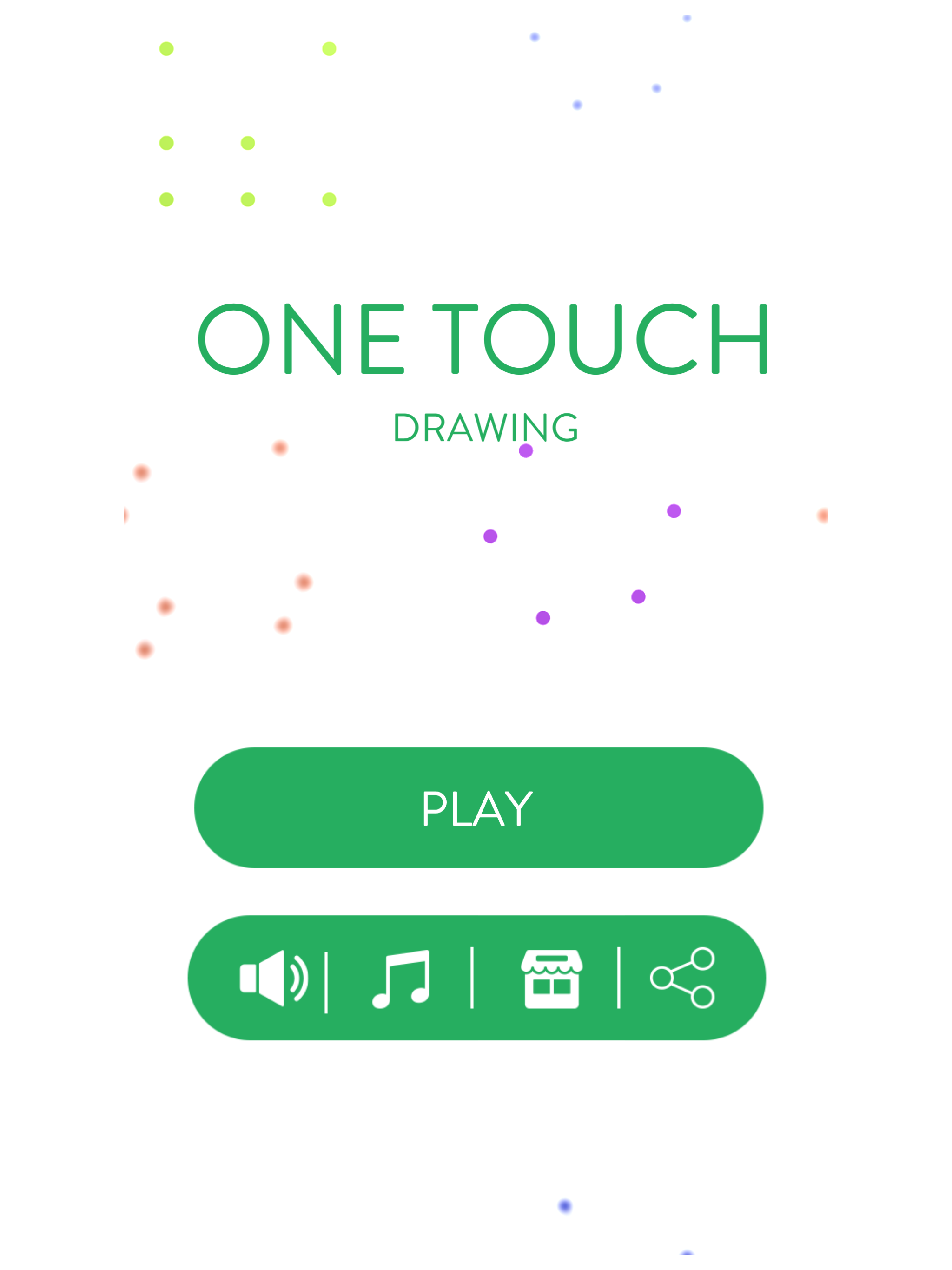 One touch drawing: IQ Test