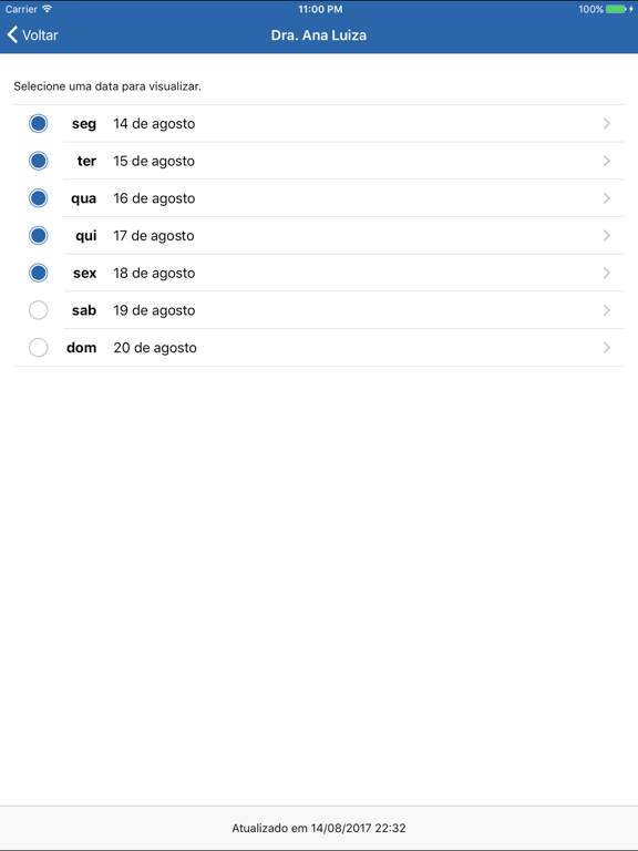 Screenshot #5 pour Agenda Online - Consultório