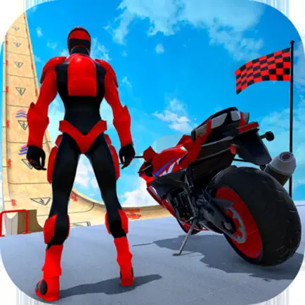 Superhero Bike Jumping Stunts Cheats