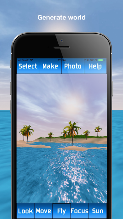 Screenshot #1 pour Terra 3D - Worlds Generator