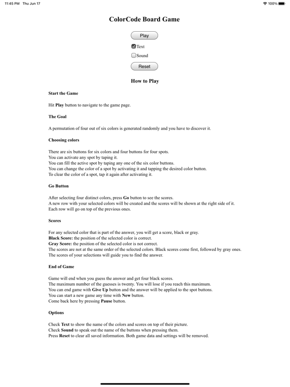 Screenshot #5 pour Color-Code Game