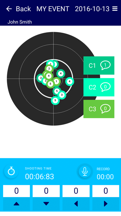 Biathlon Target Analyzer Screenshot