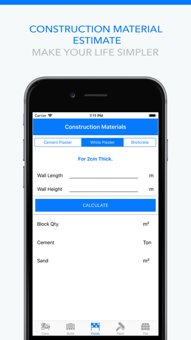 Screenshot #3 pour Construction Material Estimate