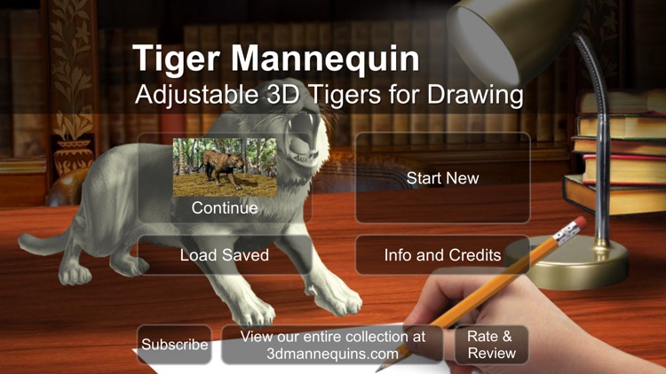 Tiger Mannequin