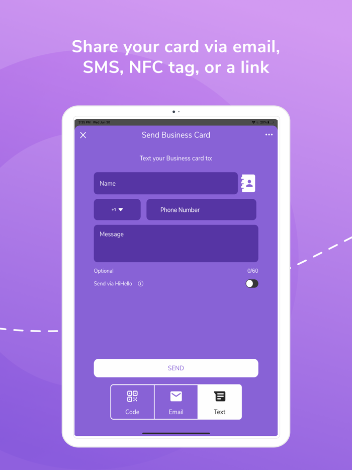 HiHello Digital Business Card