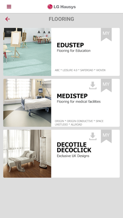 Screenshot #2 pour LG Hausys Mobile Catalogue