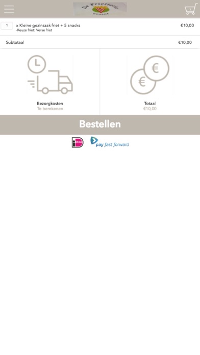 How to cancel & delete Cafetaria de Frietterie from iphone & ipad 2