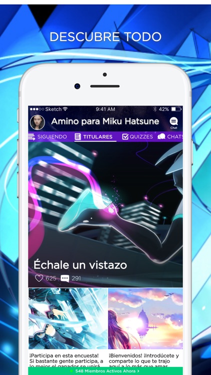 Amino para Miku Hatsune