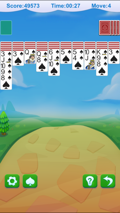 Spider Solitaire. screenshot 2