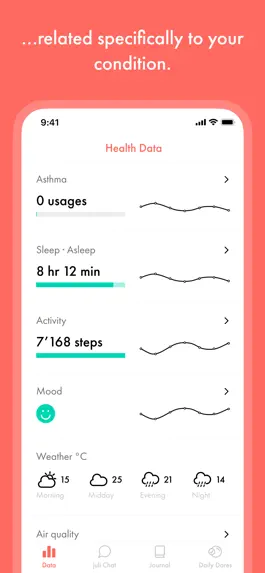 Game screenshot juli chronic condition tracker apk
