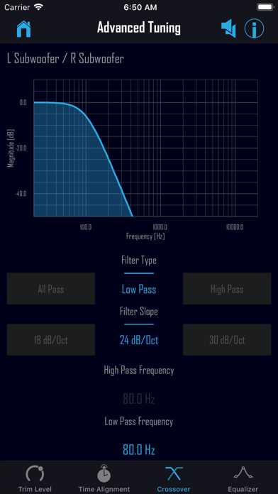 Rockford Fosgate PerfectTune Screenshot