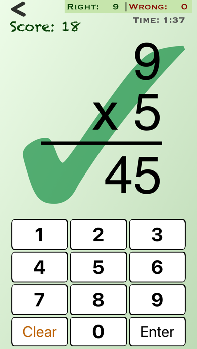 Mental Math Cards Games & Tips Screenshot