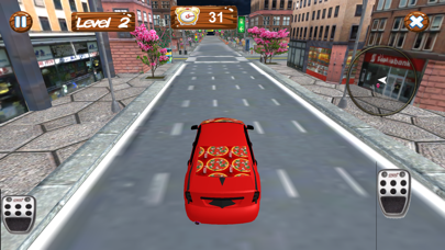 City Pizza Delivery Car Drive screenshot 3