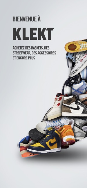 KLEKT – Sneakers et Streetwear dans l'App Store