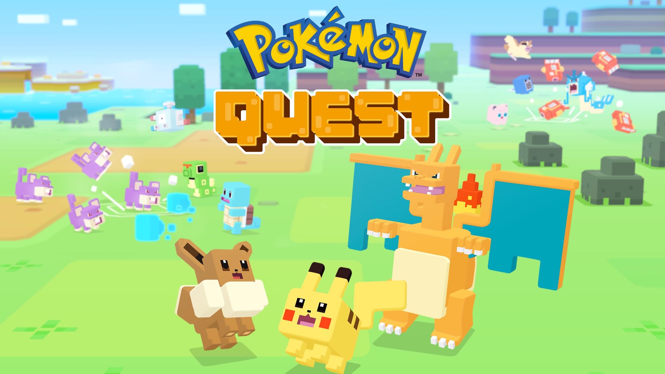 Screenshot do app Pokémon Quest