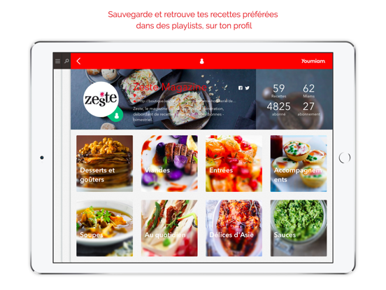 Screenshot #4 pour Youmiam - recettes visuelles