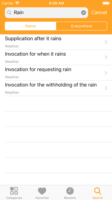 Instant Duas iPhone screenshot 4 - Reference app