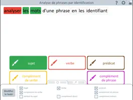 Game screenshot École : Analyse grammaticale 1 mod apk