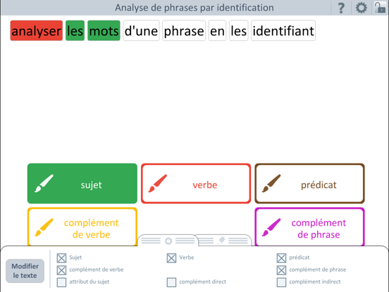 Screenshot #4 pour École : Analyse grammaticale 1