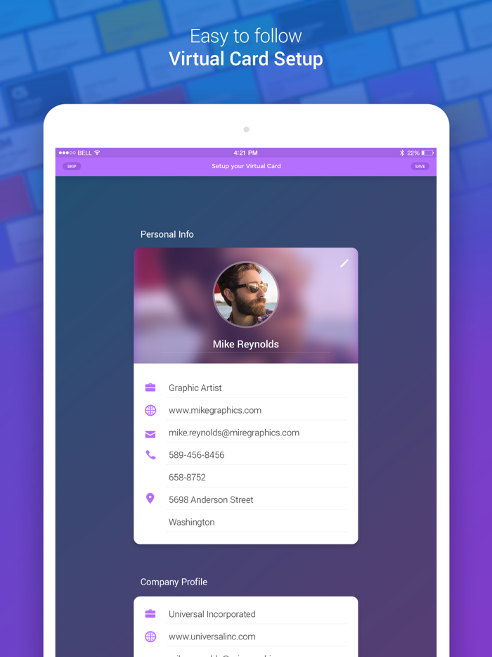 Business Card Maker  Designer