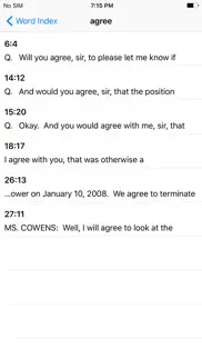 case notebook e-transcript iphone screenshot 3