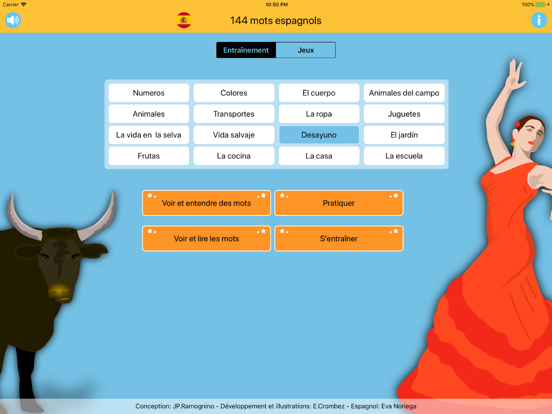Screenshot #4 pour 144 mots espagnols