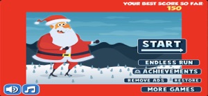 Diving Santa's Christmas Jump screenshot #7 for iPhone