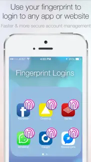 fingerprint login:passkey lock iphone screenshot 1