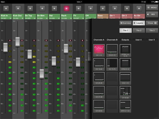 SSL Live TaCo Legacy iPad screenshot 5 - Music app