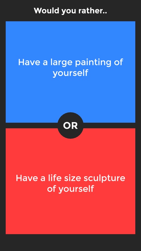 Either - You Would Rather?! screenshot 1