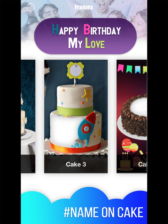 Screenshot #5 pour Birthday Cake Photo Frame 2018