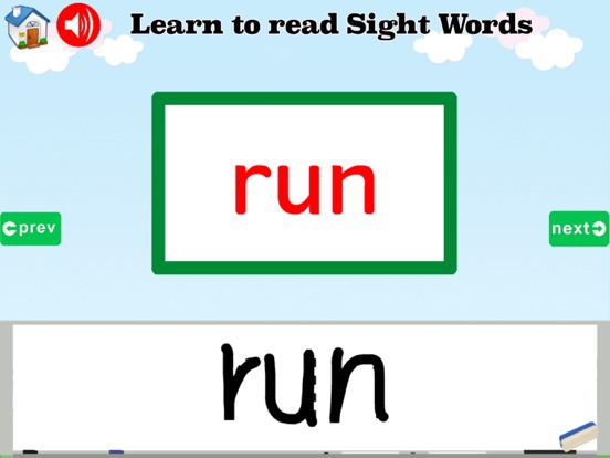 Sight Words Games & Activities iPad screenshot 4 - Education app