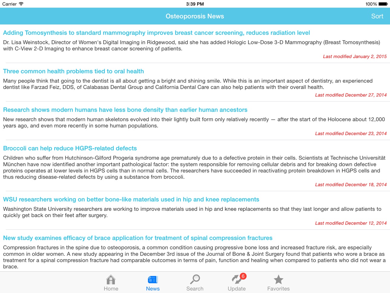 iPad screenshot