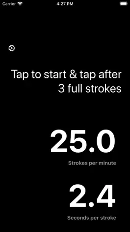 Game screenshot Strokes Per Minute For Rowing apk