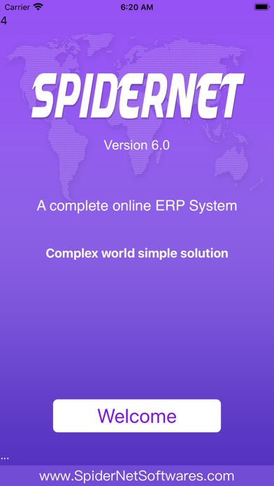 How to cancel & delete SpiderNet Online ERP System from iphone & ipad 1