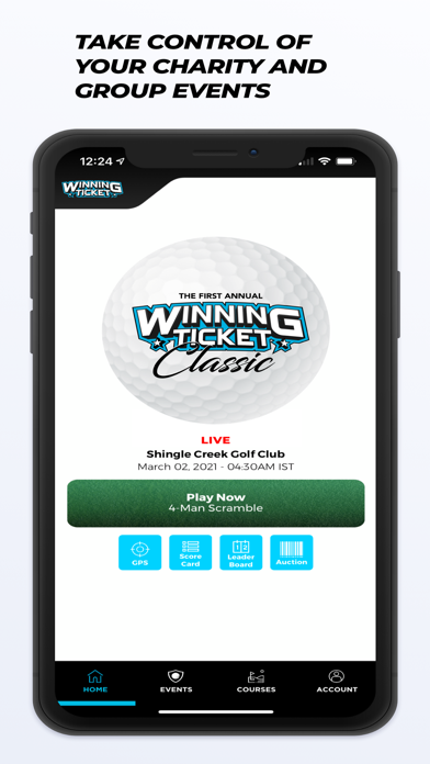 How to cancel & delete Winning Ticket - Events & GPS from iphone & ipad 4
